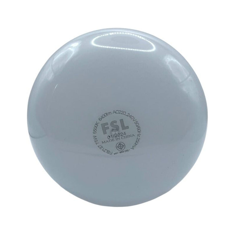 Ampolleta LED Industrial 75W E40 FSL Luz Cálida 3000K / Fría 6500K Alta Potencia