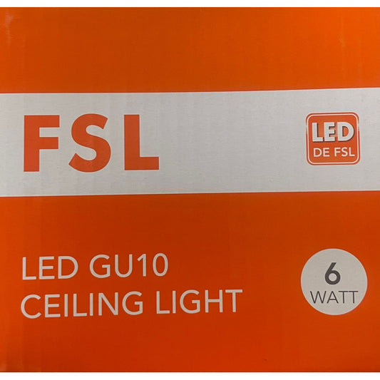 Foco Niquelado Basculante Dicroico LED GU10 6W Luz Cálida o Fría