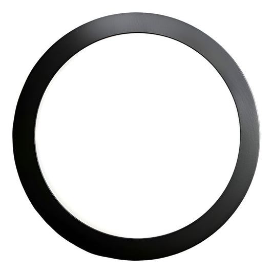 Panel Led Sobrepuesto Redondo 12w Luz Fría (6500k) Negro- FSL