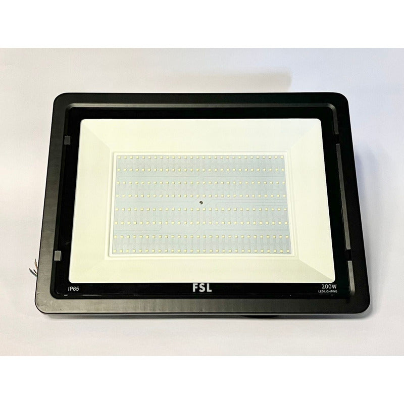 Foco Proyector LED 200W IP65 Luz Fría 6500K – Exterior Industrial FSL