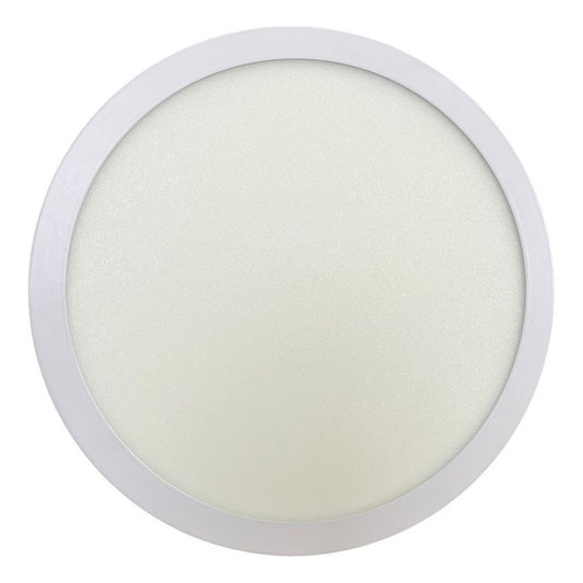 Pack x2 Panel LED Sobrepuesto Redondo FSL 18W 210mm (Cálida/Neutra/Fría)