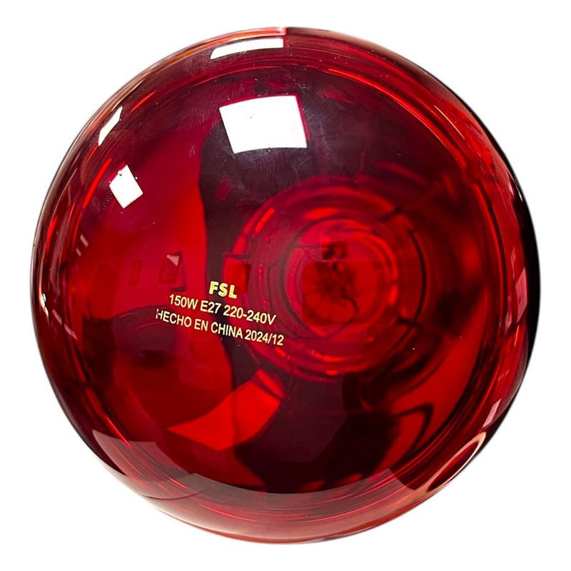 Ampolleta De Calor Infrarroja 150W E27 FSL – Terapia, Bienestar Animal Y Calefacción Localizada