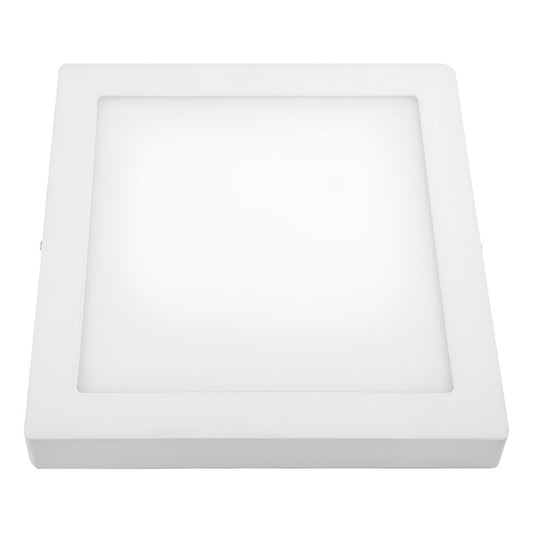 Panel LED Sobrepuesto Cuadrado 12W Luz Cálida o Fría (3000K–6500K) – FSL