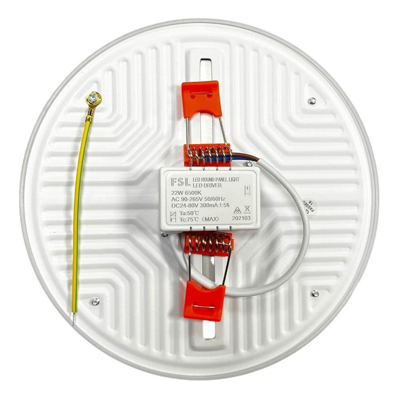 Panel LED Redondo Ajustable 22W Blanco Luz Fría (6500K) – FSL