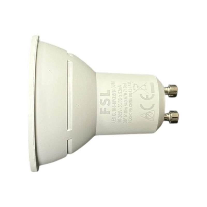 Ampolletas Led Gu10 6w Luz Cálida/neutra/fría Fsl