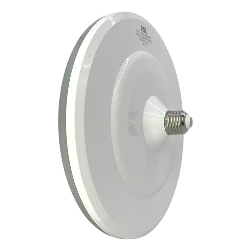 Ampolleta LED Tipo Flat 22W E27 FSL Luz Cálida 3000K / Fría 6500K Alta Potencia