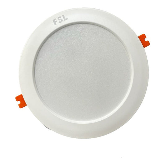 Panel LED Embutido FSL 18W 6500K Luz Blanca Fría Ø18 cm 220V Luz Directa
