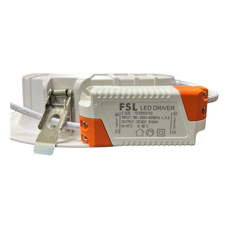 Foco LED Embutido COB Downlight 30W FSL cálido-frío 2400-2880lm
