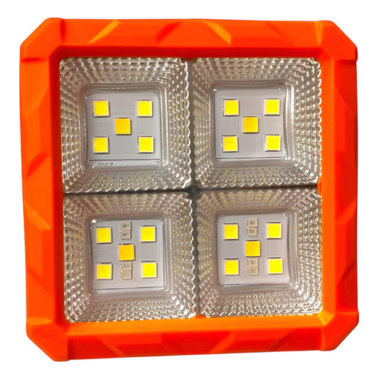 Lámpara Solar Recargable Portátil 100W 3 Cct Luz Ajustable Fsl