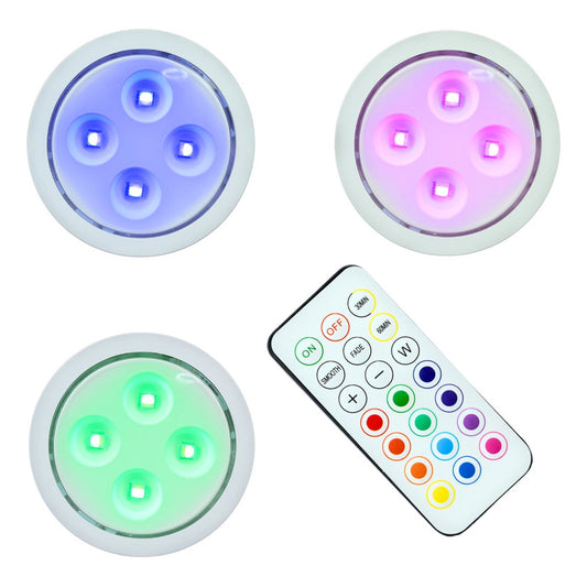 Pack x3 Luces LED RGB Decorativas con Control Remoto