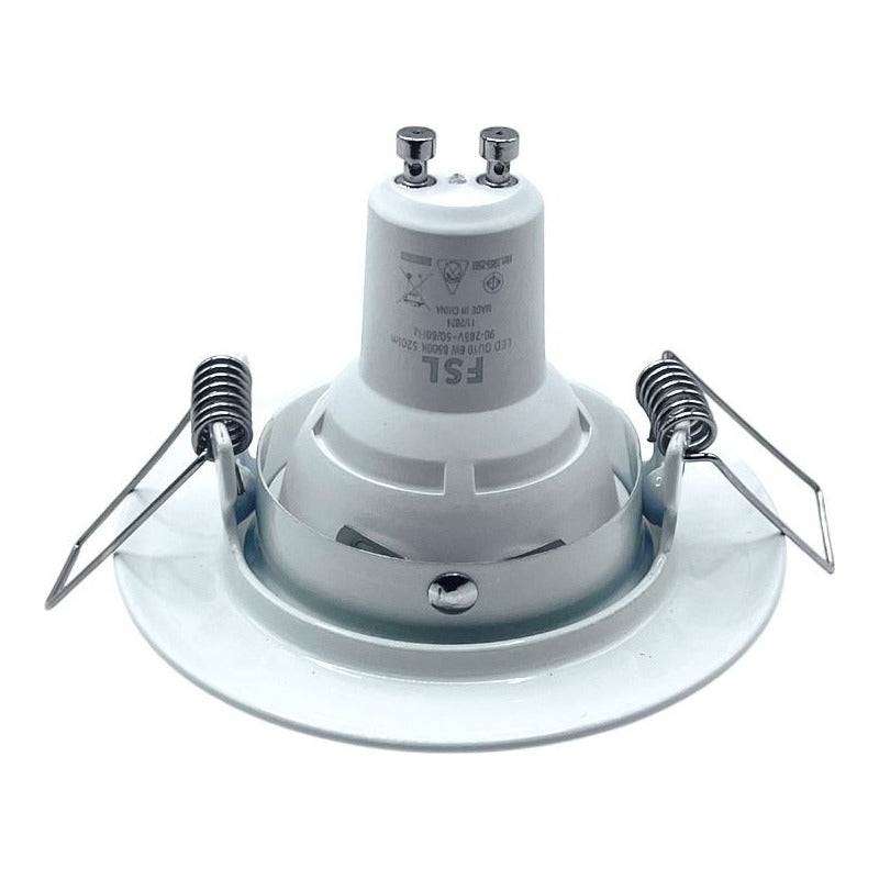 Foco Basculante Dicroico LED GU10 6W Luz Cálida 3000K fsl