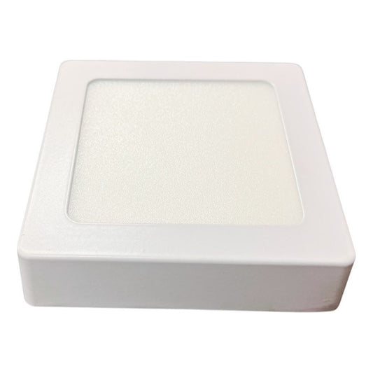 Panel Led Sobrepuesto Cuadrado 6w Luz Cálida O Fría -fsl