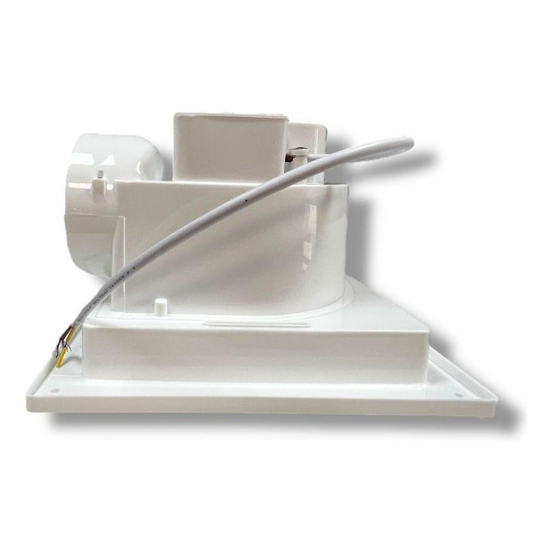 Ventilador Extractor Aire FSL 4" 30W 1300 RPM | Salida Lateral Baños Cocinas Blanco
