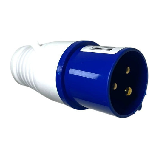 Enchufe Industrial Macho Volante FSL 2P+T 16A IP44 220-250V | Conexión Segura Exterior