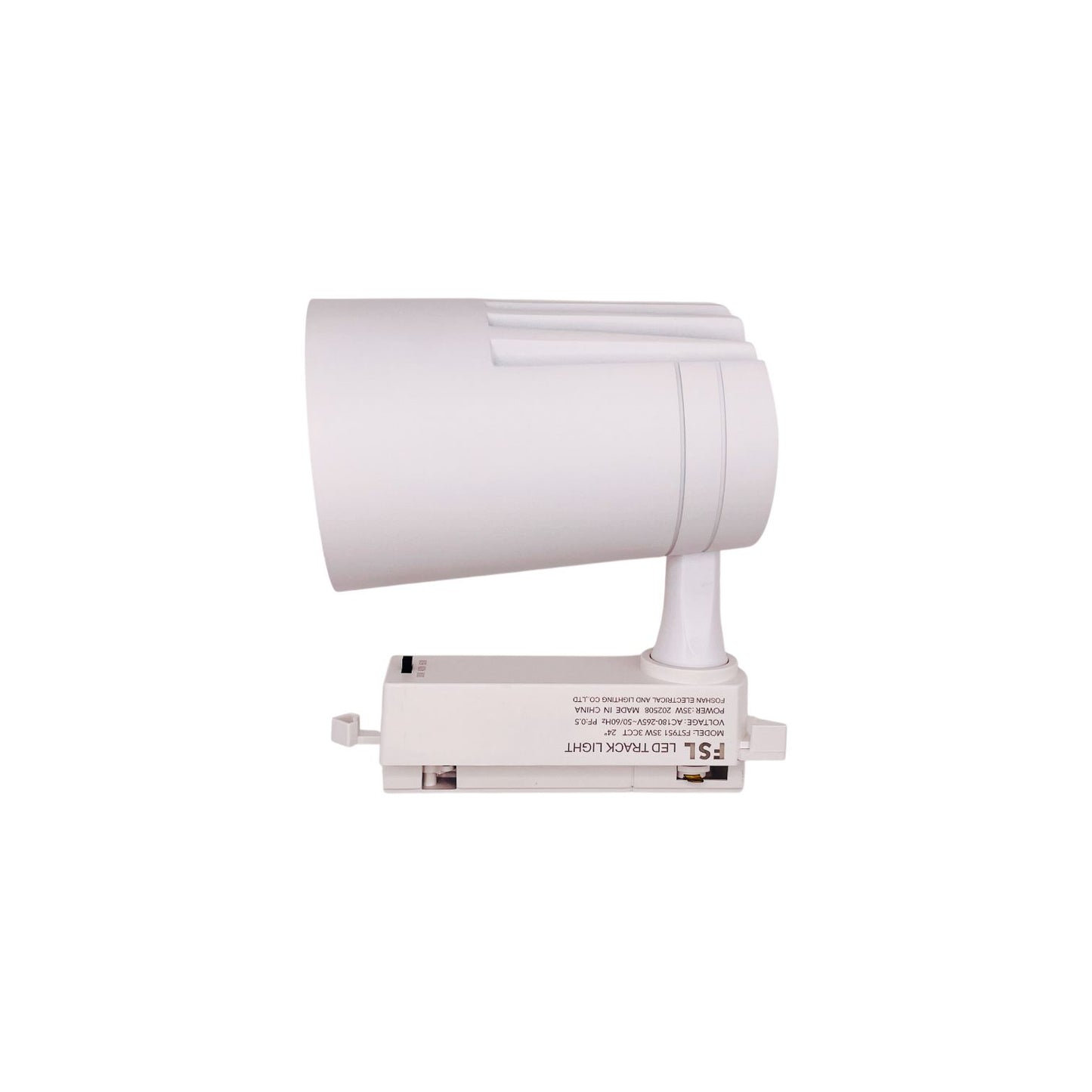 Foco Riel LED 35W 3CCT Blanco FSL luz ajustable profesional 24° track.