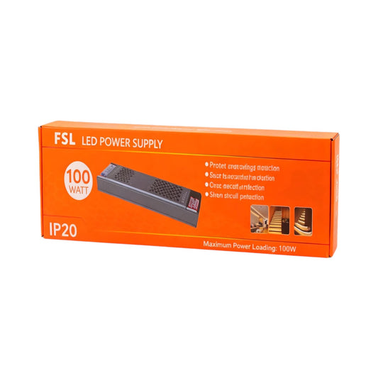 Transformador Led Fsl 12v Dc 100w Para Cintas Led