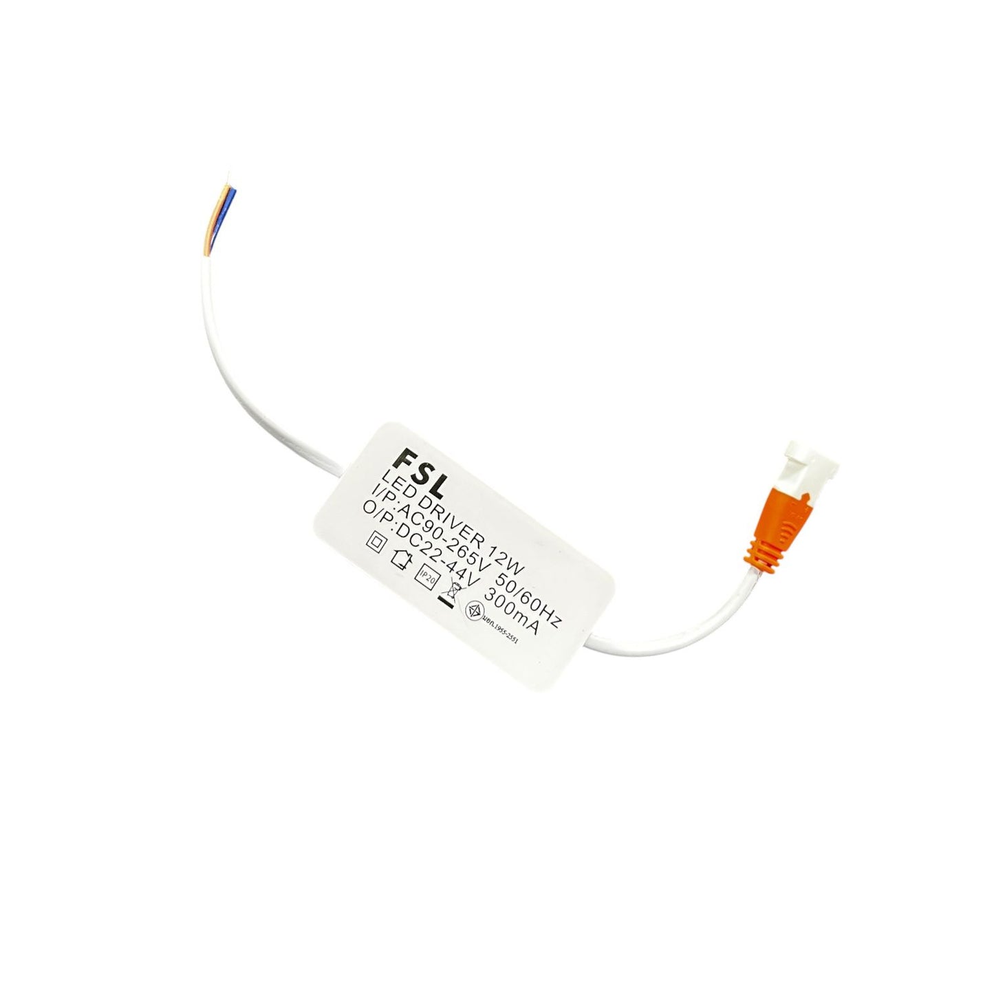 Panel LED Sobrepuesto Redondo 12W Blanco – Luz Cálida o Fría –FSL
