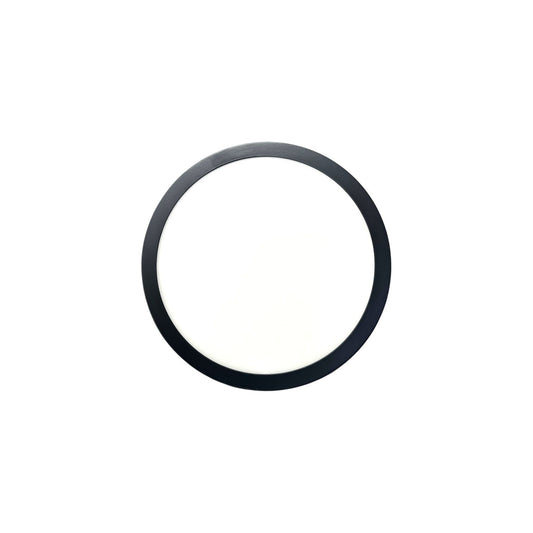 Panel Led Sobrepuesto Redondo 18w Luz Fría 6500k Negro- FSL con Detalles en caja