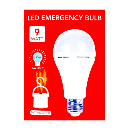 Ampolleta LED de Emergencia 9W E27 Luz Fría 6500K FSL – Open Box