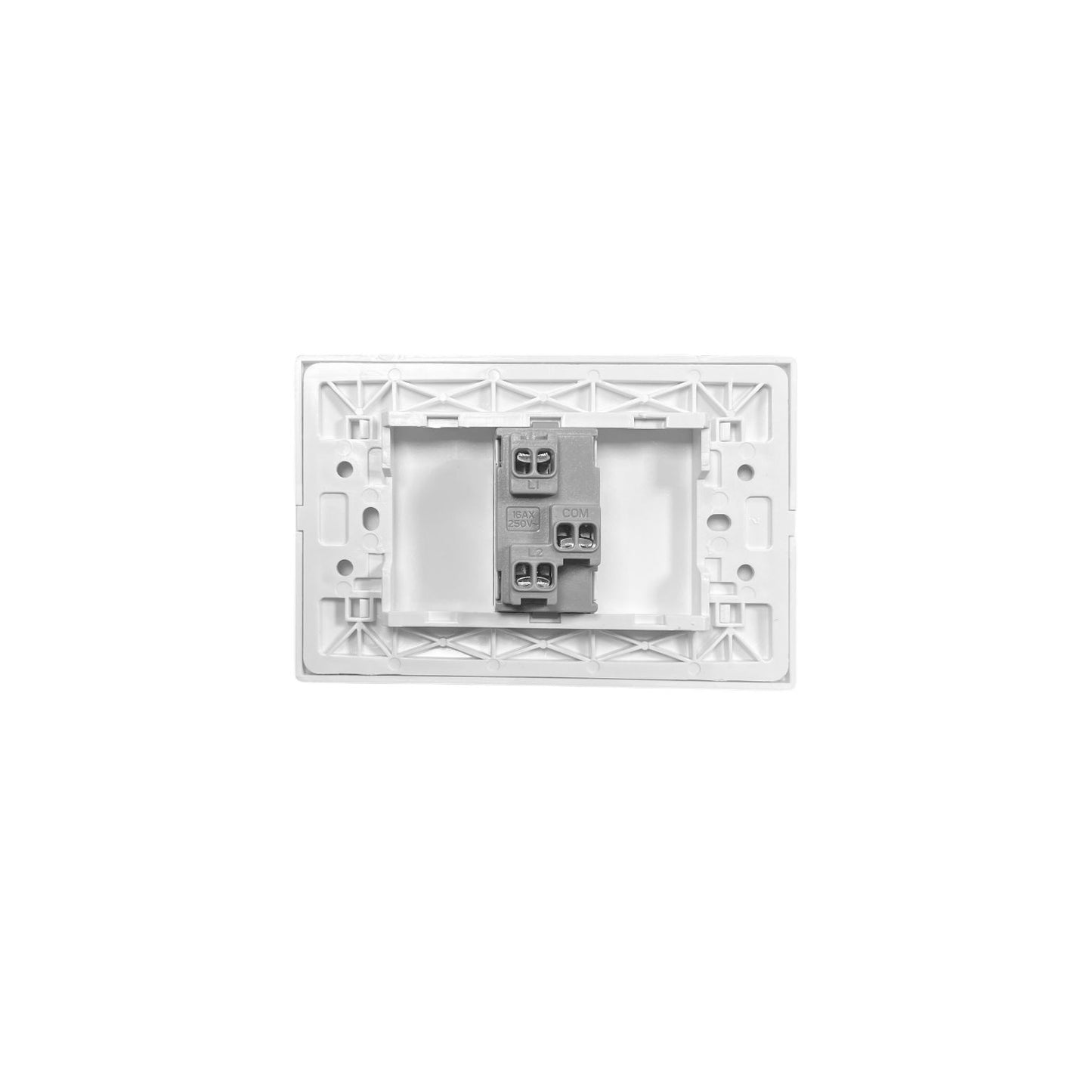 Pack x10 Interruptor Escaleras FSL 9/24 16A 250V Blanco | Módulo 1 Táctil F8 Bulk
