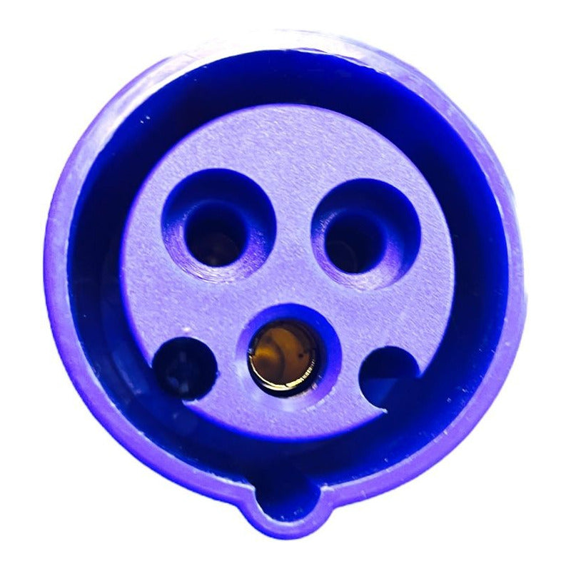 Enchufe Industrial Hembra Volante 2P+T 16A IP44 220-250V | Conector Robusto para Uso Industrial