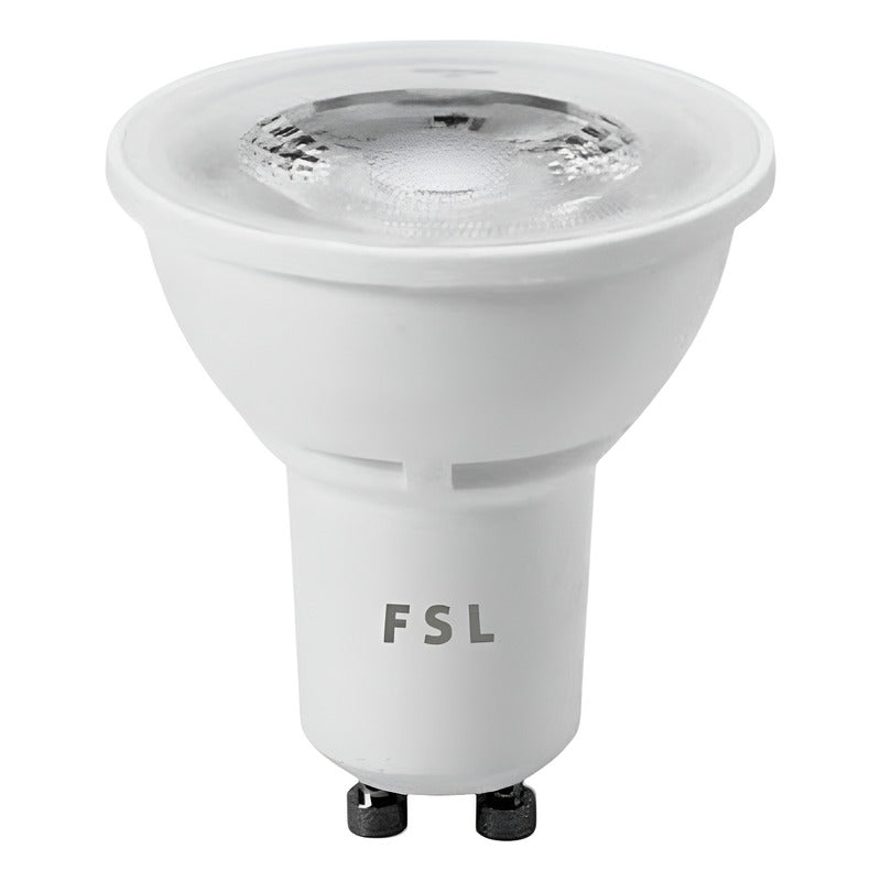 Pack x10 Ampolletas LED GU10 6W FSL