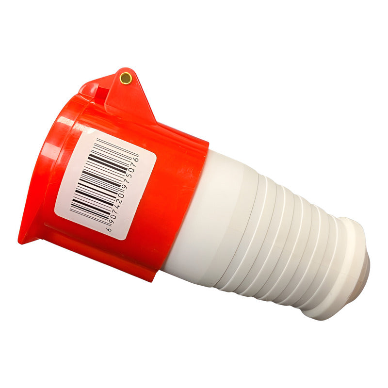 Enchufe Industrial Hembra Volante FSL 3P+T 32A IP44 380V | Trifásico Móvil Ultra Potente