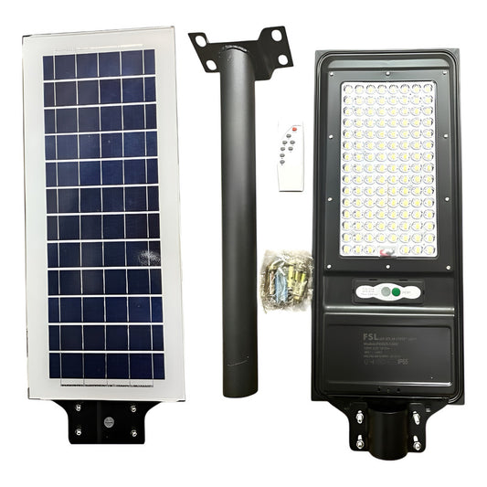 Luminaria Pública Led Solar 120w Luz Fría (6500k) Fsl