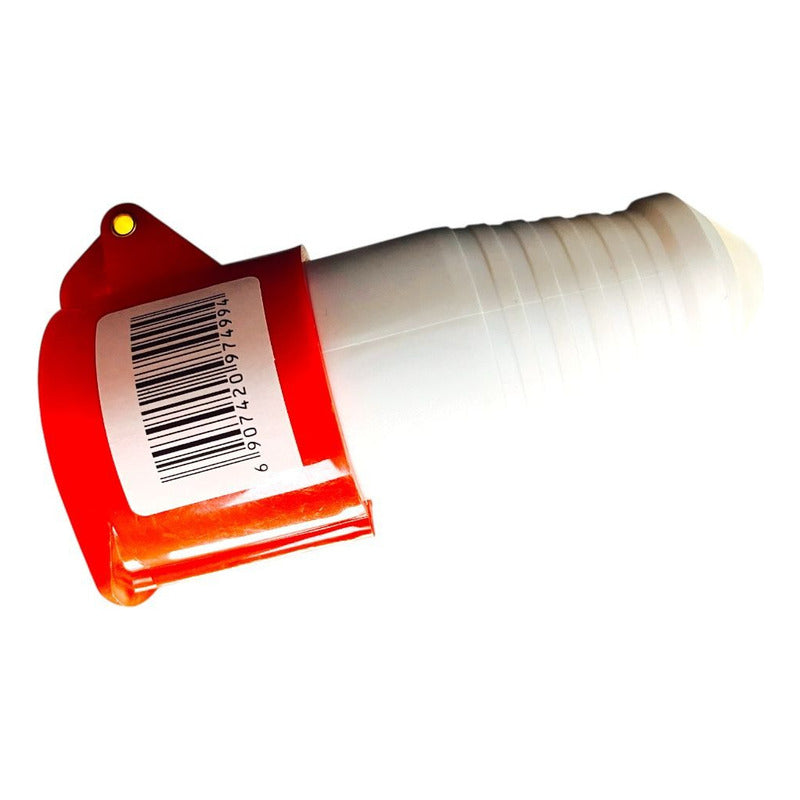Enchufe Industrial Hembra Volante FSL 3P+T 16A IP44 380-415V 6h | Trifásico Móvil Rojo