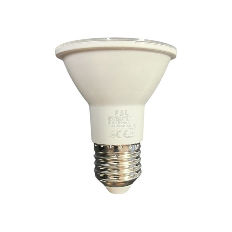 Ampolleta Led Par20 7Watts Base E27 Fsl Luz Cálida- Fría fsl
