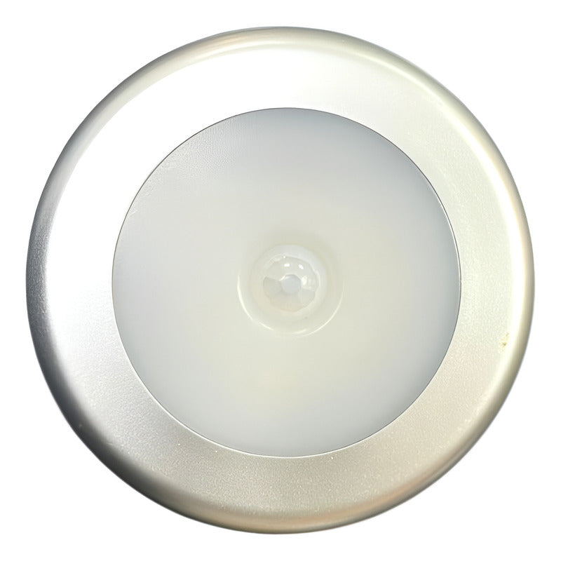 Luz LED Circular con Sensor de Movimiento Inalámbrica 10W Recargable