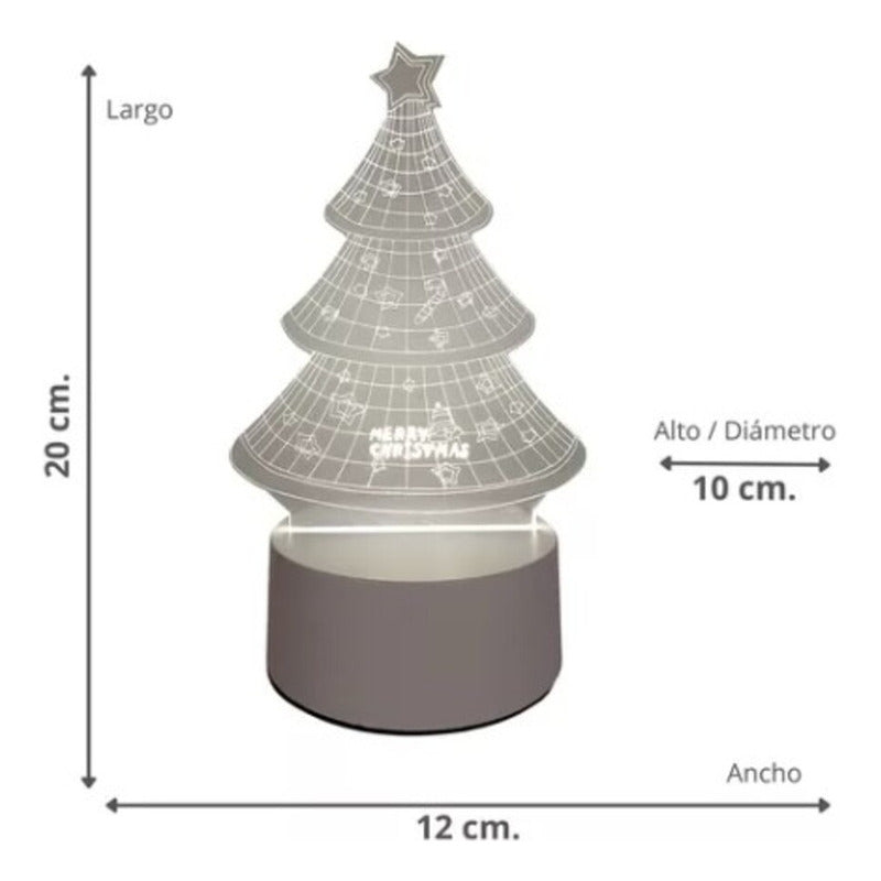 Lámpara 3D Decorativa LED – Diseño Moderno para Interiores