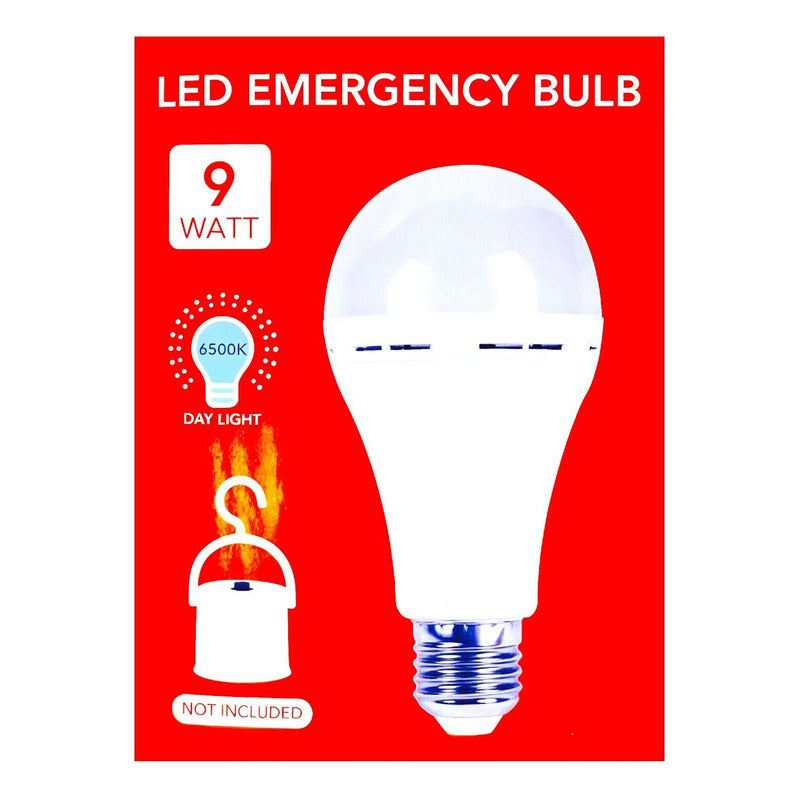 Ampolleta LED de Emergencia 9W E27 Luz Fría 6500K FSL