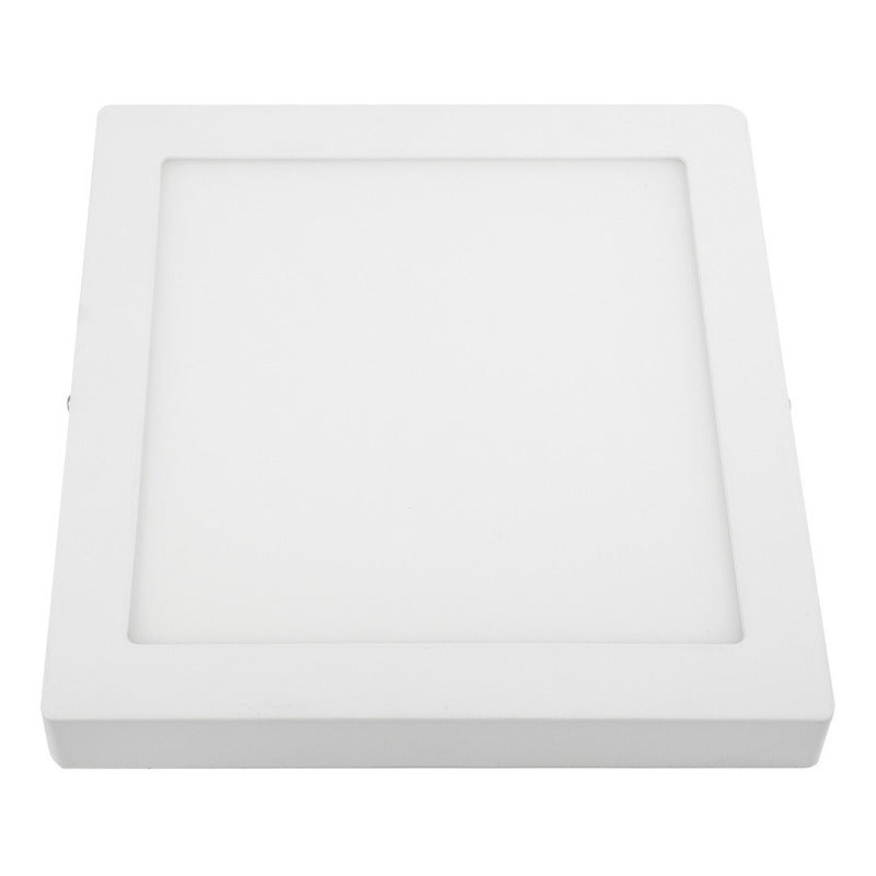 Panel Led Sobrepuesto Cuadrado 6w Luz Cálida O Fría -fsl