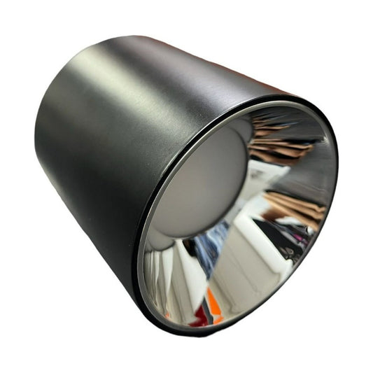 Foco Aplique LED Cilíndrico Exterior 15W Luz Cálida (3000K) Negro – FSL