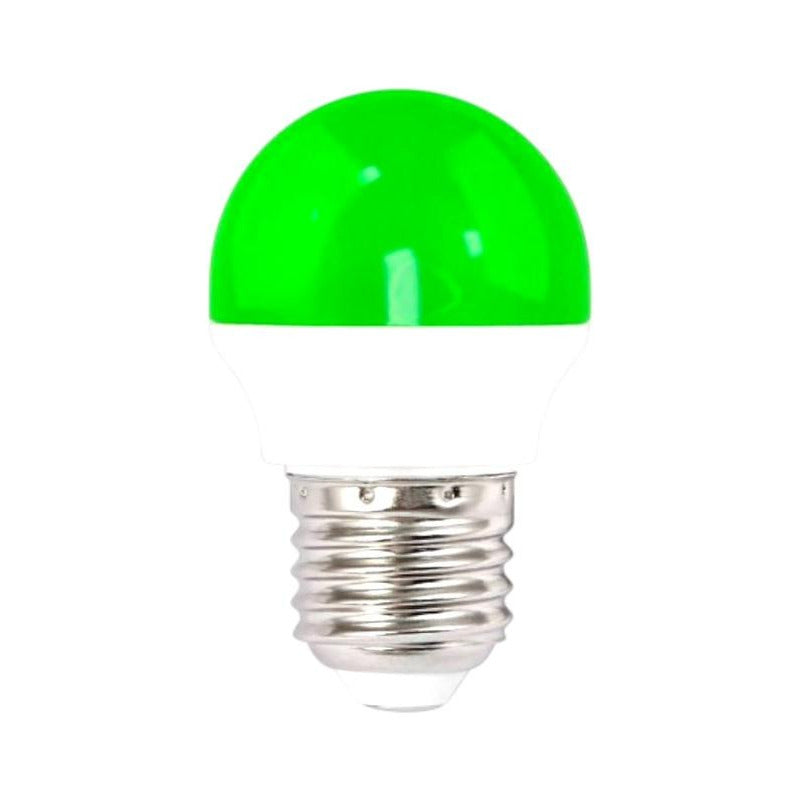 Pack x10 Ampolletas LED Guirnalda G45 2W E27 Colores Festivos FSL