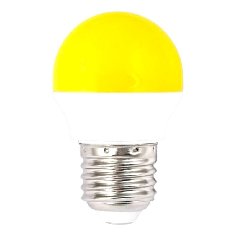 Pack x10 Ampolletas LED Guirnalda G45 2W E27 Colores Festivos FSL