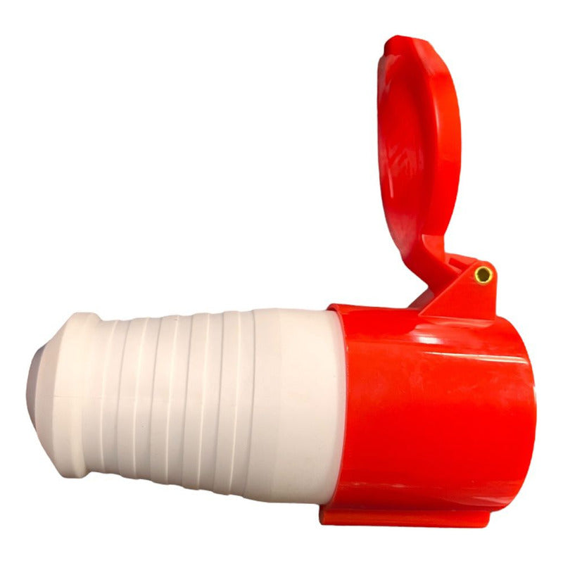 Enchufe Industrial Hembra Volante FSL 3P+T 32A IP44 380V | Trifásico Móvil Ultra Potente