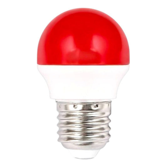 Ampolleta Guirnalda LED Mini Globo G45 2W E27 Luz Roja FSL