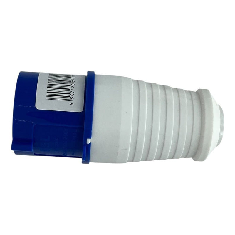 Enchufe Industrial Macho Volante FSL 2P+T 32A IP44 220-250V | Alta Corriente Móvil