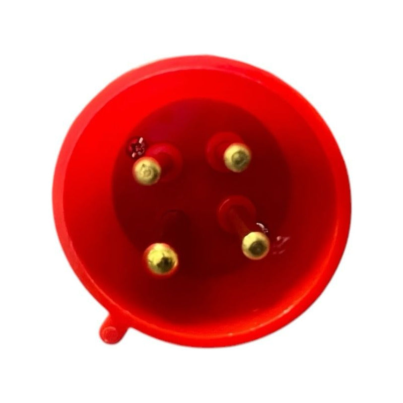 Enchufe Industrial Macho Volante FSL 3P+T 32A IP44 380-415V | Trifásico Alta Capacidad Móvil