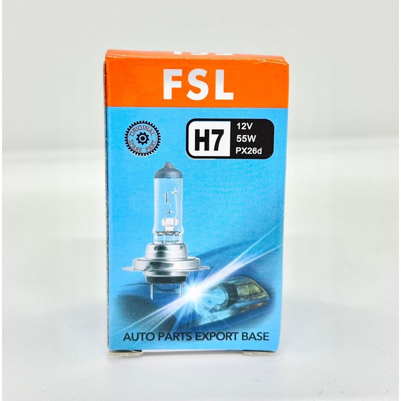Pack X10 Ampolleta Halógeno H7/12v55wpx26d Para Auto Fsl