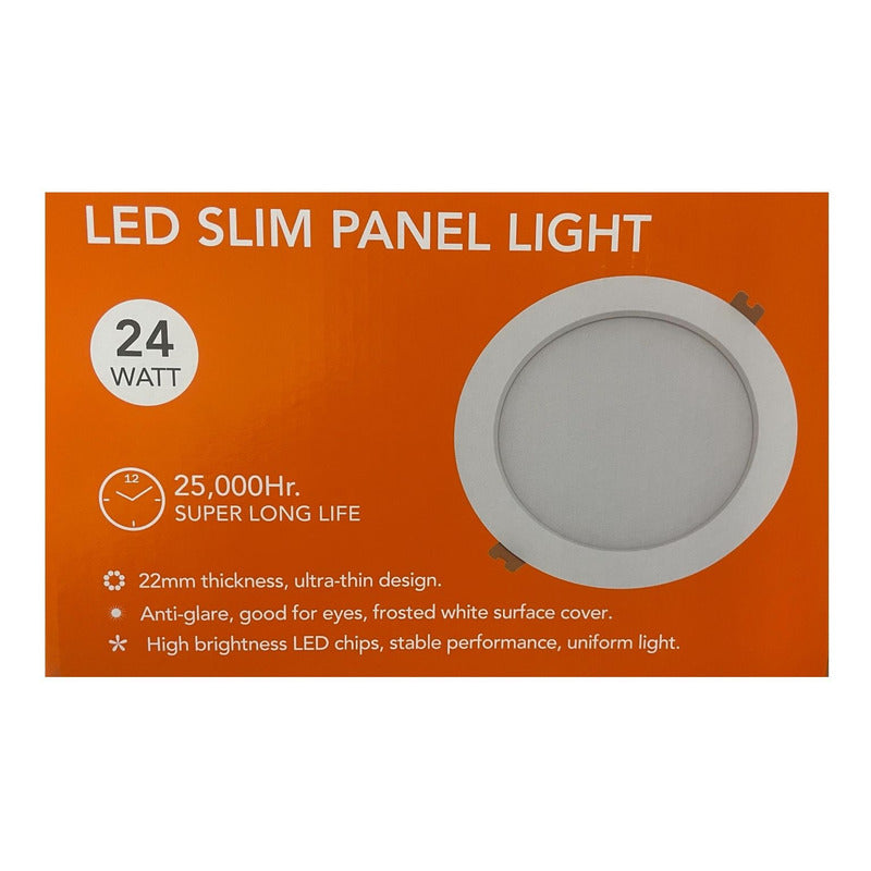 Panel LED Embutido Redondo FSL 24W Luz Fría o Neutra Ø24 cm 220V