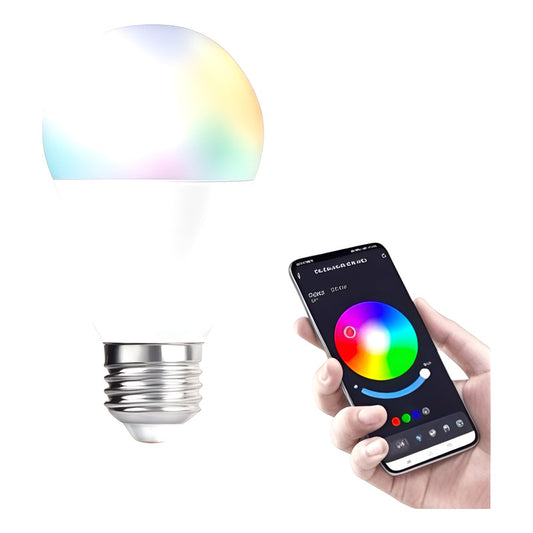 Ampolleta LED Inteligente A60 9W E27 RGB Bluetooth Dimmable FSL
