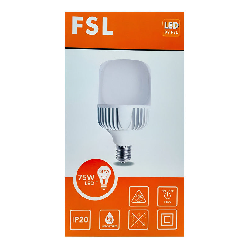 Lámpara Led Alta Potencia Alic Forza 75w Luz Fria E40