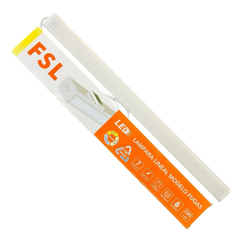 Lámpara Lineal LED 7W 3CCT FSL Cambio de Temperatura (Cálida / Neutra / Fría) – FSL