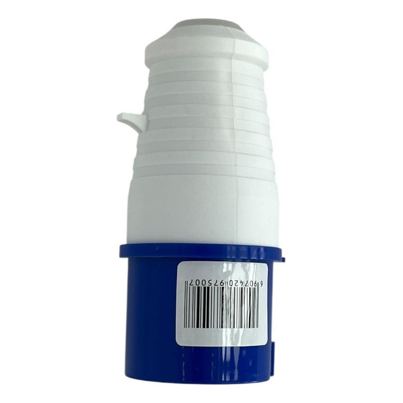 Enchufe Industrial Macho Volante FSL 2P+T 32A IP44 220-250V | Alta Corriente Móvil