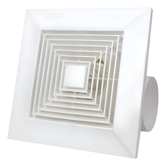 Ventilador Extractor Aire FSL 90mm 25W 1300 RPM |Salida Lateral Baños Cocinas Silencioso Blanco
