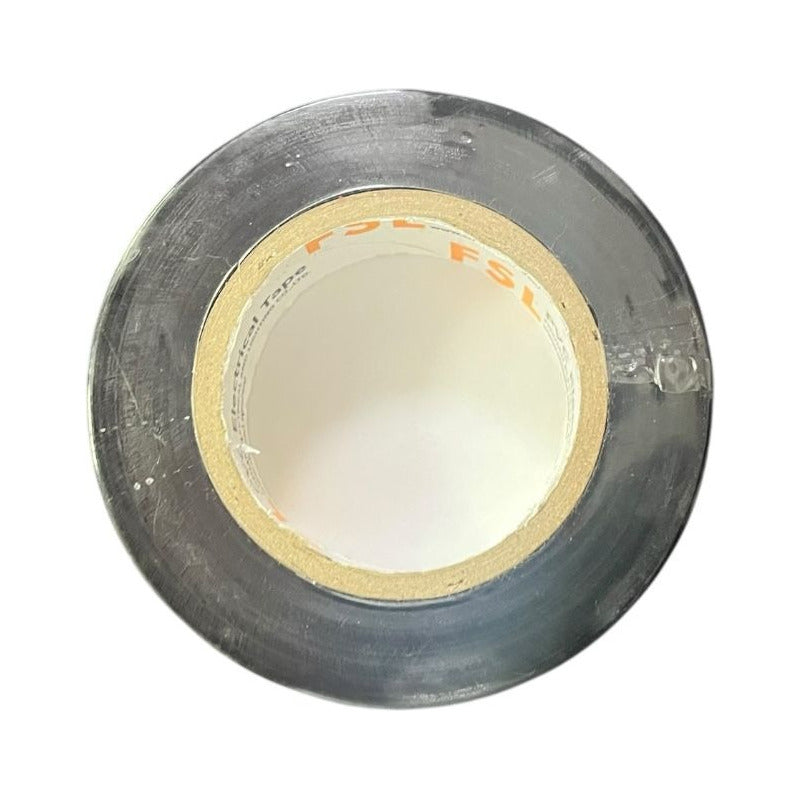 Cinta Aislante Negra FSL 1.9 cm x 16 m – Cinta Eléctrica de PVC Resistente al Calor y a la Tensión | Uso Profesional y Doméstico