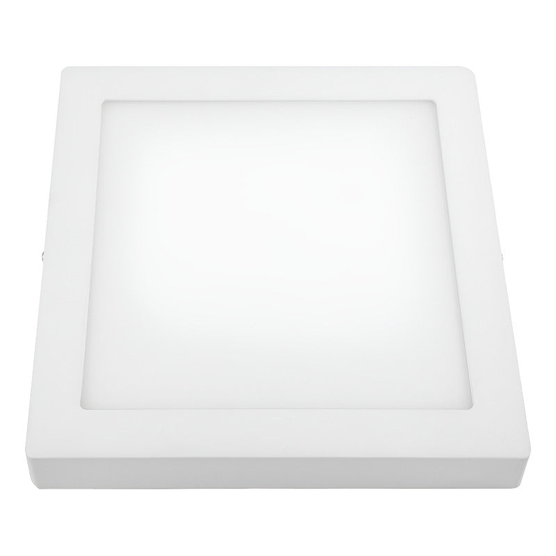 Panel LED Sobrepuesto Cuadrado 12W Luz Cálida o Fría (3000K–6500K) – FSL